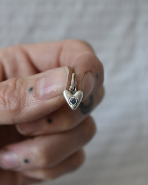 Gemstone Tender Heart Charms - Pre-Order