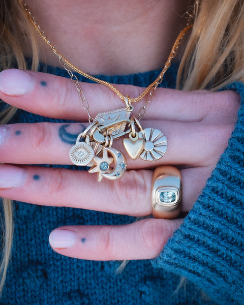 Folk Star Charm - Pre-Order - Customizable