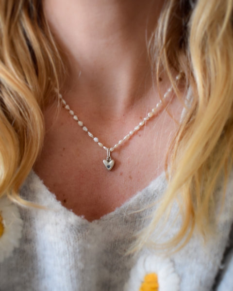 Gemstone Tender Heart Charms