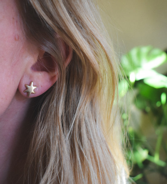 Cosmic Folk Post Earrings