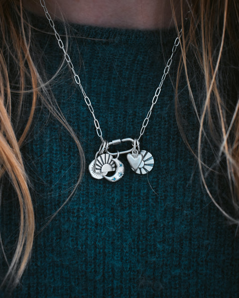 Starry Moon Charm - Pre-Order - Customizable