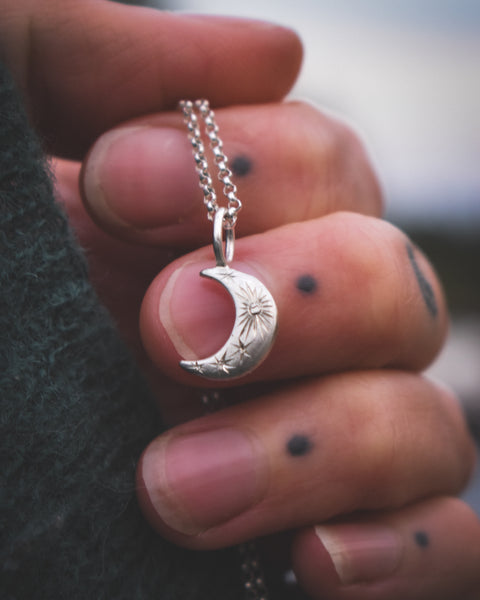 Celestial Moon Necklace