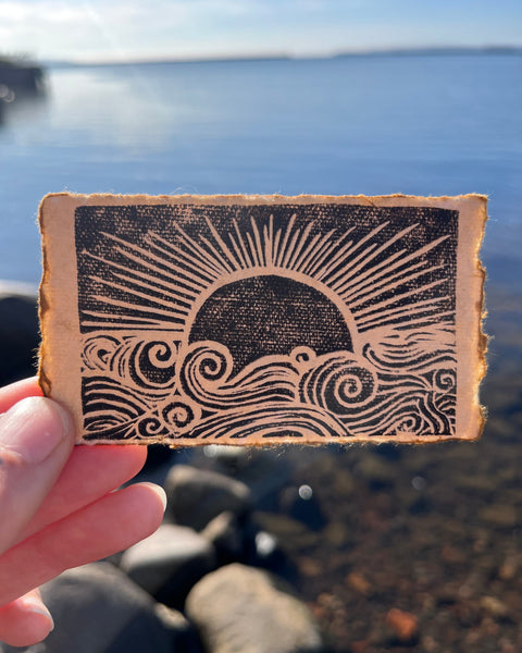 Renewal - Limited Edition Block Print