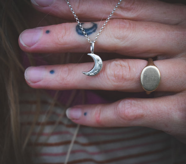 Celestial Moon Necklace