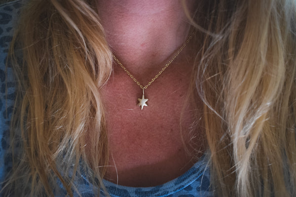 Folk Star Charm - Made to Order