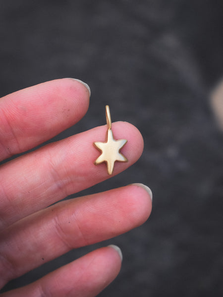 Folk Star Charm - Made to Order