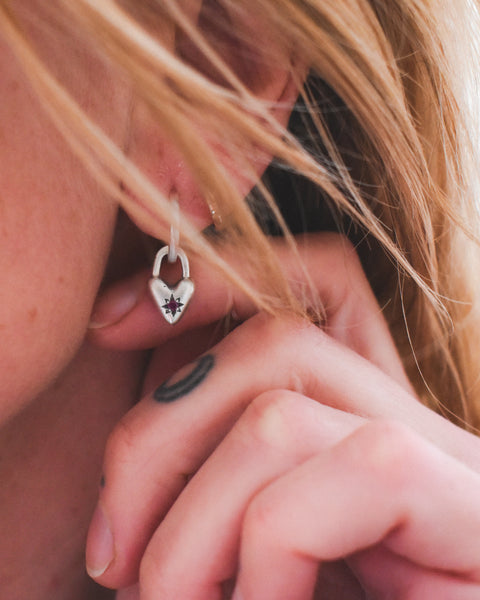 Heart Huggies - Pomme Rubies