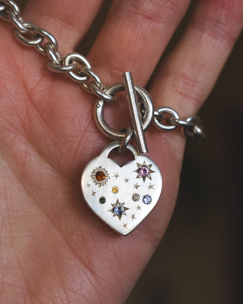 Cosmic Heart Bracelet - Heirloom Revamp