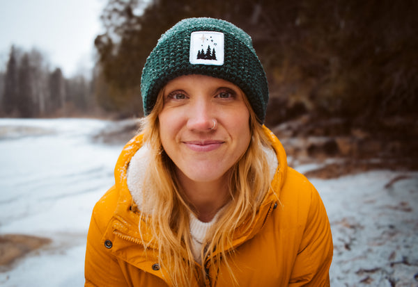 North Star Merino Hats - Pacific Green