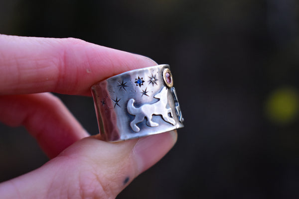 La Loba Ring 2.0 - Sapphires