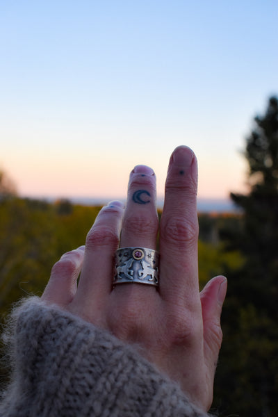 La Loba Ring 2.0 - Sapphires