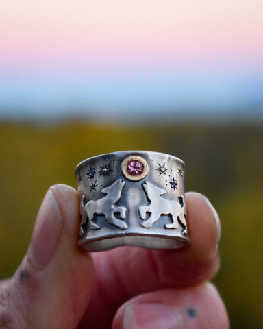 La Loba Ring 2.0 - Sapphires
