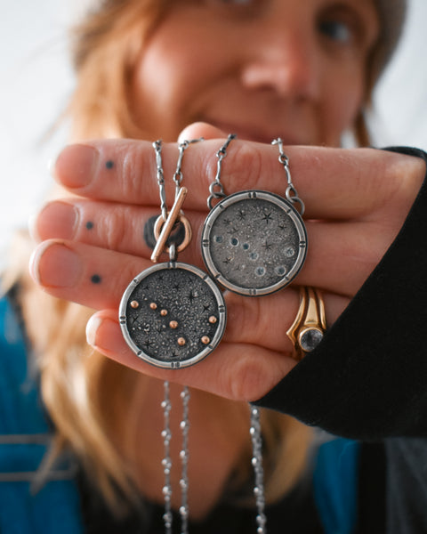 Wayfinder Necklace - Montana Sapphires