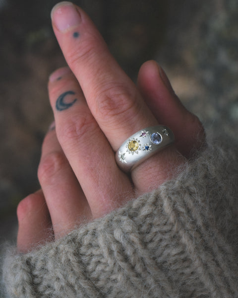 Heavenly Bodies Orb - Sapphires