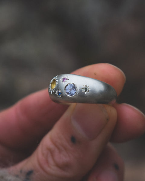 Heavenly Bodies Orb - Sapphires