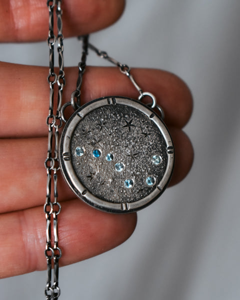 Wayfinder Necklace - Montana Sapphires