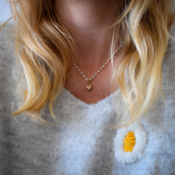 Hand-knotted Natural Pearl Strand