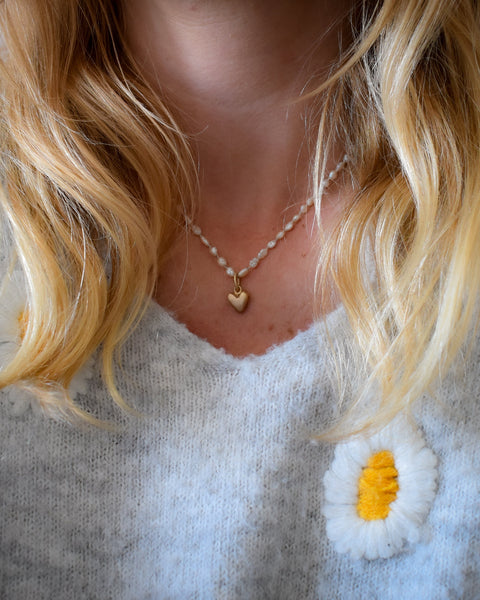 Fine Heart Charms - Solid Gold