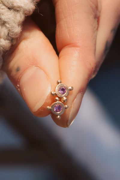 Unicorn Posts - Winza Sapphires & Solid Gold